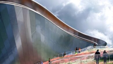 MAD designs undulating Cloud 9 Sports Center for Shijiazhuang