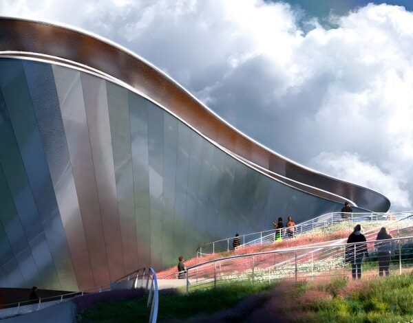 MAD designs undulating Cloud 9 Sports Center for Shijiazhuang MAD designs undulating Cloud 9 Sports Center for Shijiazhuang