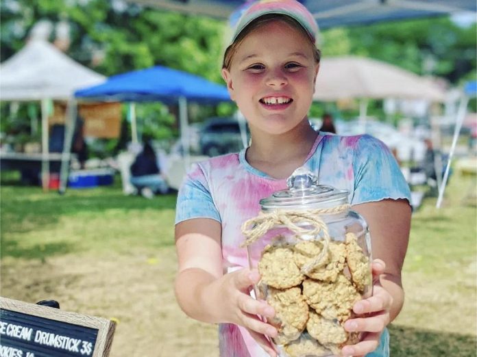 Alice, owner and operator of Cute & Cool Treats in Cobourg, was a participant in the 2023 "My Future My Career" entrepreneurship program for children and youth aged eight to 14. The Business & Entrepreneurship Centre Northumberland (BECN) is again inviting young entrepreneurs in Northumberland County to apply for the program, which offers business guidance and a small micro grant of up to $500 to help fund their business expenses. (Photo: BECN / Facebook)