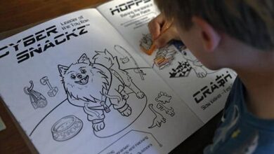 Activity book aims to teach kids about cybersecurity with coloring pages, fun cartoon characters