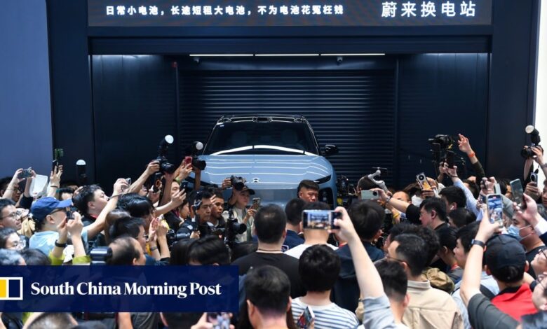 Chinese EV makers Li Auto, Xpeng and Nio post mixed April sales amid bruising price war Chinese EV makers Li Auto, Xpeng and Nio post mixed April sales amid bruising price war