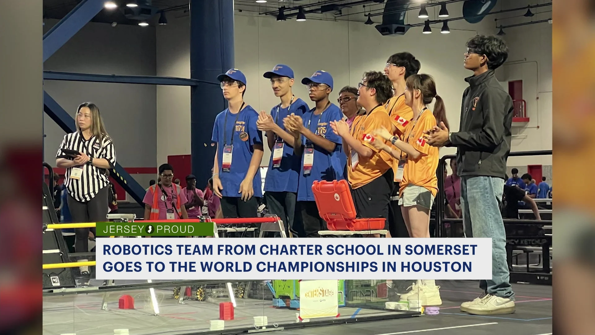 Somerset charter school competes in World Robotics Championship in Texas