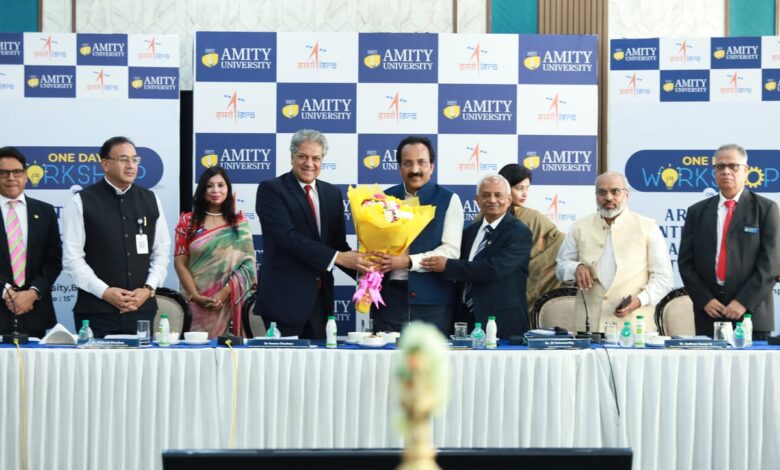 ISRO Chairman Inaugurates Amity-ISRO Joint Workshop on AI, Data Analytics, and Astrobiology ISRO Chairman Inaugurates Amity-ISRO Joint Workshop on AI, Data Analytics, and Astrobiology