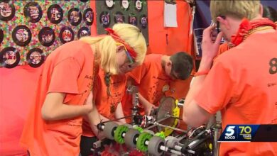 High school students shine in regional robotics competition