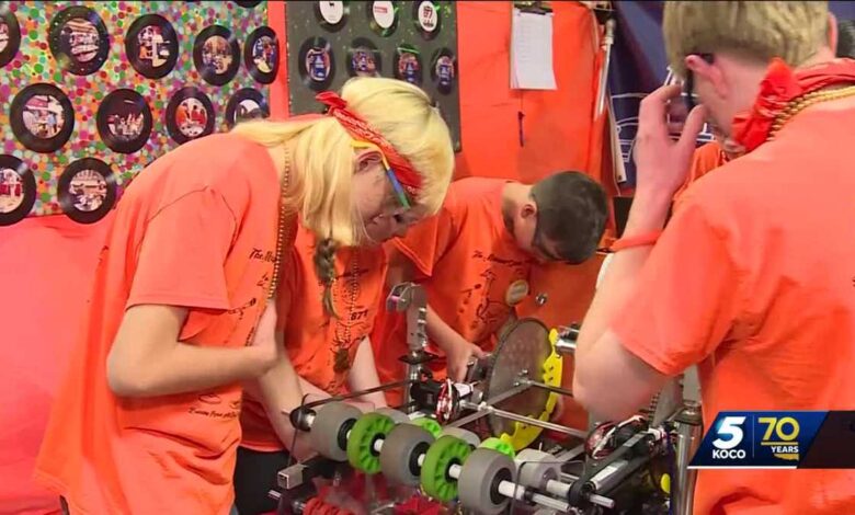 High school students shine in regional robotics competition High school students shine in regional robotics competition