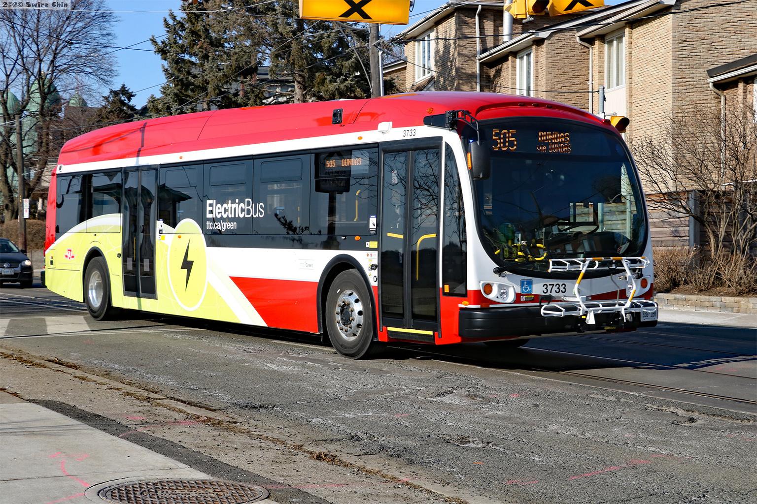 An electric bus