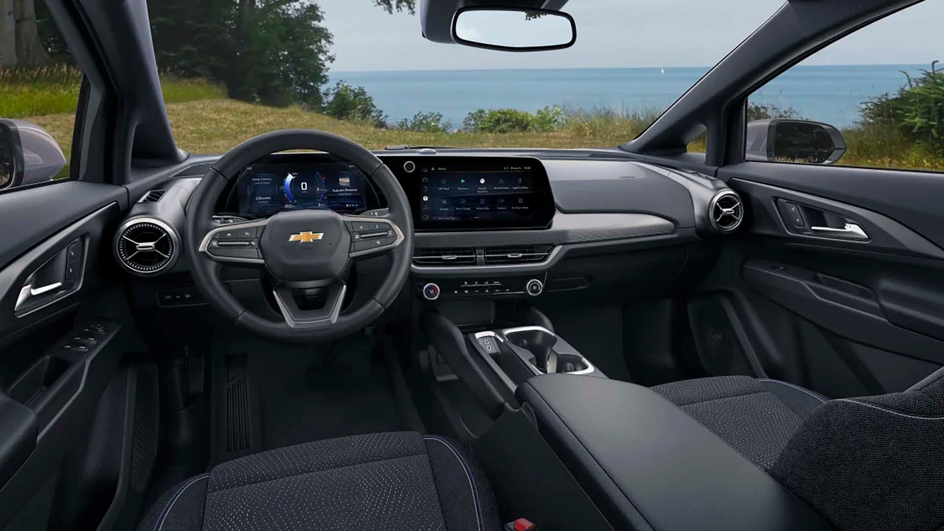 Interior of the 2024 Chevrolet Equinox EV 1LT