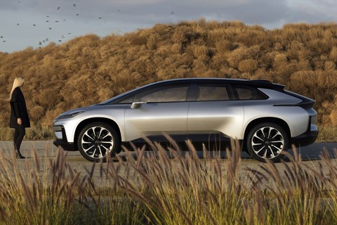 Faraday Future FF91 is one of the fastest electric cars of 2023