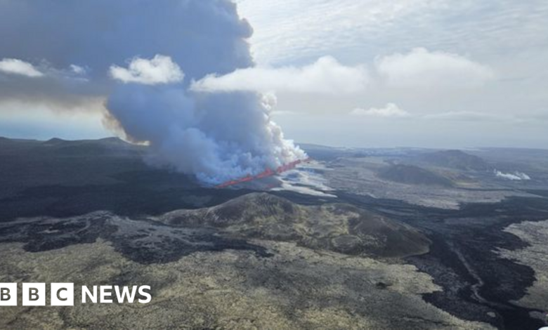 Concern for town of Grindavik after new eruption Concern for town of Grindavik after new eruption