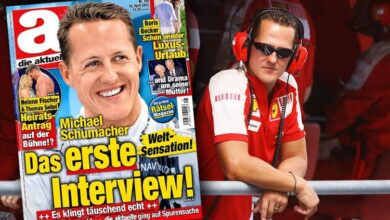 Herbert criticizes Die Aktuelle for the artificial intelligence interview with Schumacher.