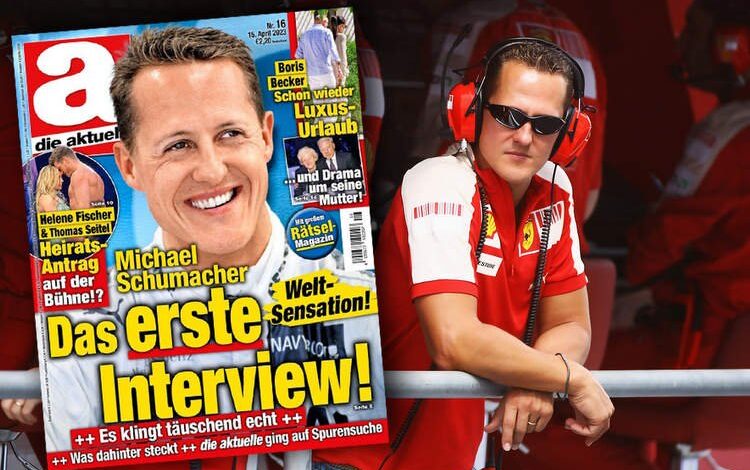 Herbert criticizes Die Aktuelle for the artificial intelligence interview with Schumacher. Herbert criticizes Die Aktuelle for the artificial intelligence interview with Schumacher.