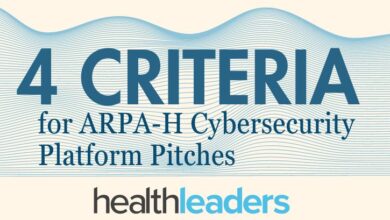 Infographic: 4 Criteria for ARPA-H Cybersecurity Platform Pitches