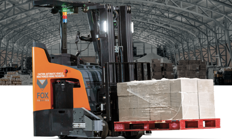 Kion North America to manufacture Fox Robotics’ autonomous forklifts Kion North America to manufacture Fox Robotics’ autonomous forklifts