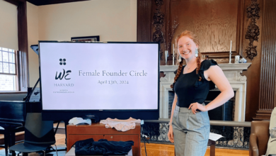 Hagler ’25 Joins Leading Female Entrepreneurs at Harvard Conference