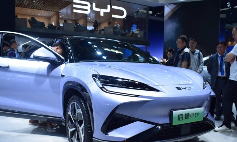 BYD takes the wheel from Tesla in China’s EV price war BYD takes the wheel from Tesla in China’s EV price war
