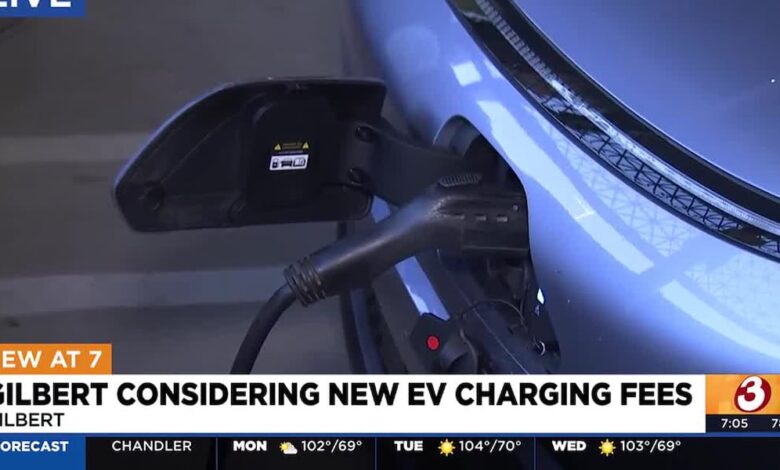 Gilbert considering new electric vehicle charging fees Gilbert considering new electric vehicle charging fees