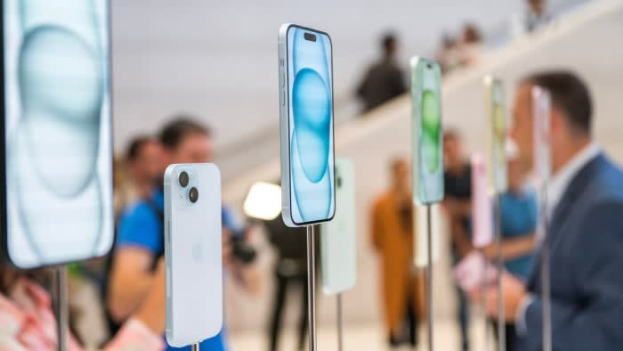 AI iPhones could liven up Apple sales