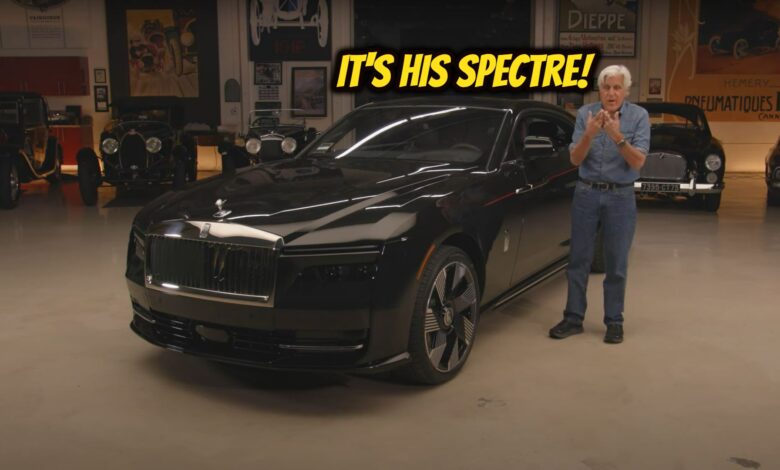 Jay Leno Says the 2024 Rolls-Royce Spectre Is the F1 of Comfortable Automobiles Jay Leno Says the 2024 Rolls-Royce Spectre Is the F1 of Comfortable Automobiles