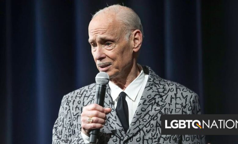 John Waters hospitalized after automobile crash