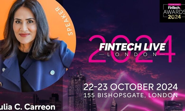 Julia Carreon, Citi, Joins FinTech LIVE London Julia Carreon, Citi, Joins FinTech LIVE London