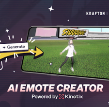 Kinetix and Krafton partner to empower gamers with generative AI technology | Pocket Gamer.biz