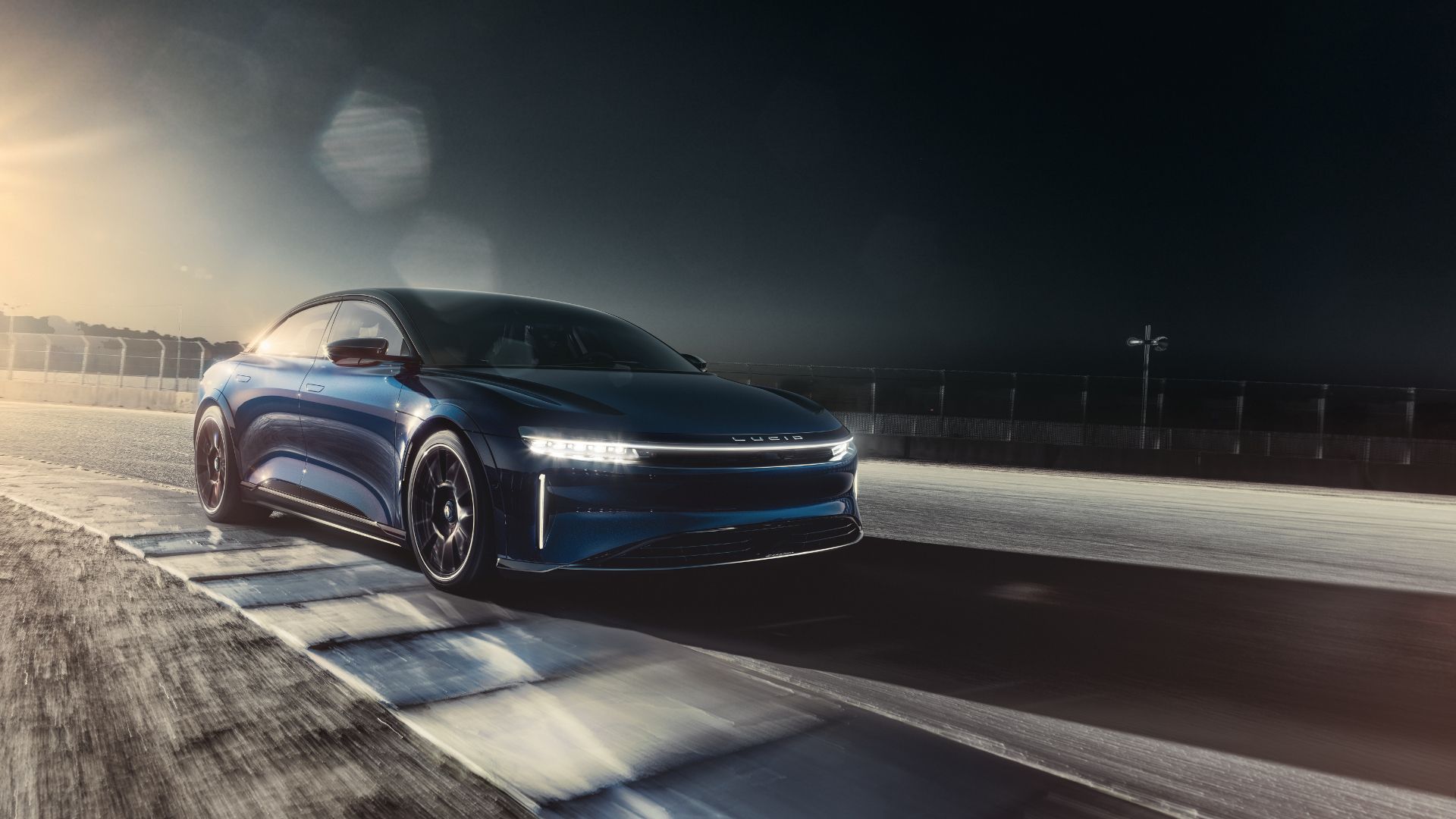 Lucid Air Sapphire Laguna Seca Blue