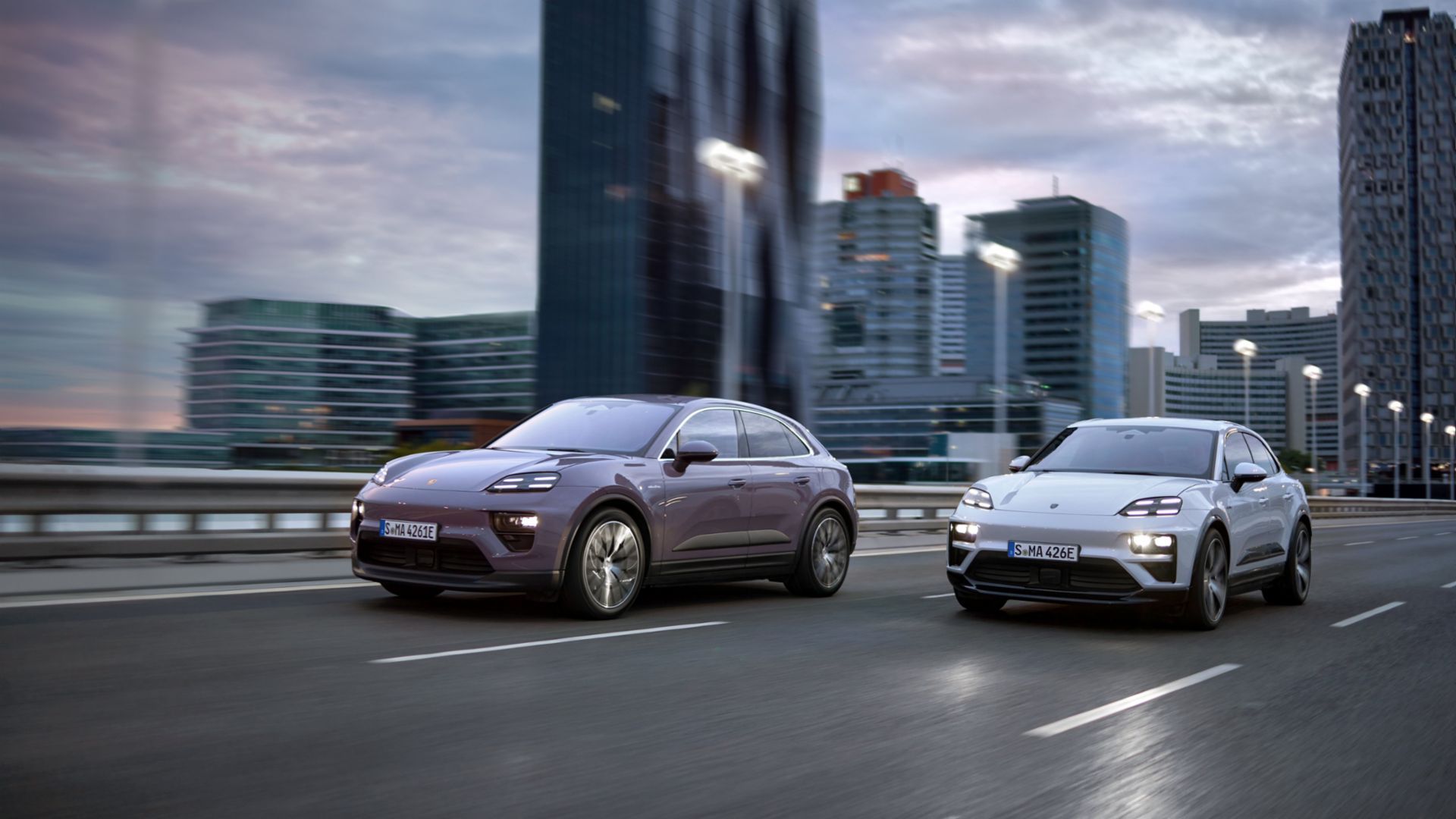 Electric Porsche Macan 4 and Macan Turbo