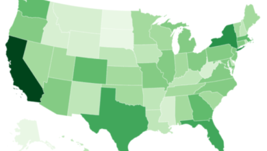 Map Shows States With Fewest EV Chargers