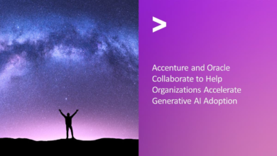 Accenture and Oracle Collaborate to Help Clients Accelerate Generative AI Adoption, Starting with the Finance Organization