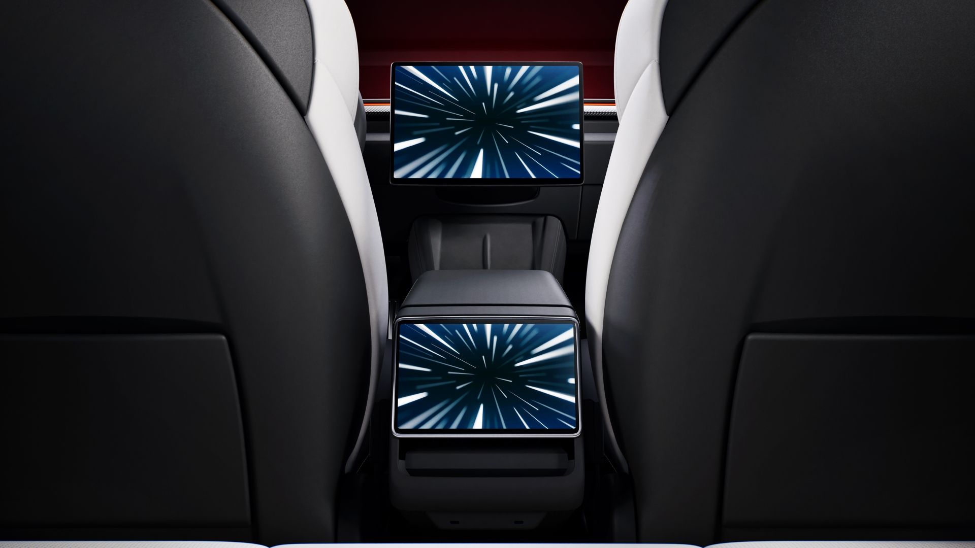 2024 Tesla Model 3 Performance Interior Screens View