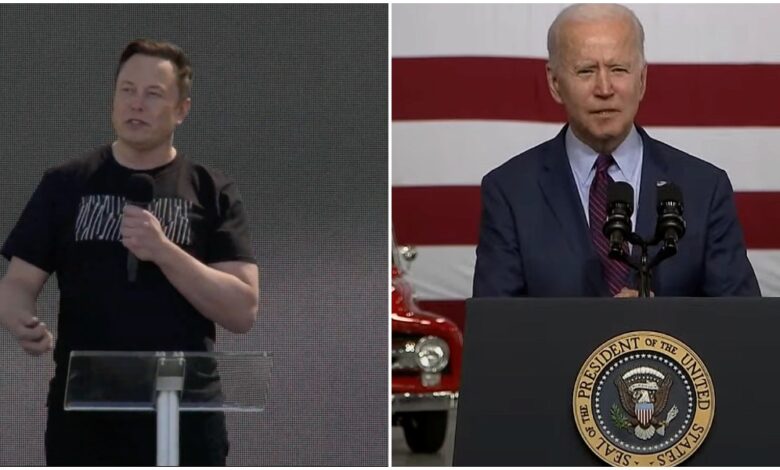 Tesla’s Elon Musk calls out President Joe Biden for union-loving EV narrative Tesla’s Elon Musk calls out President Joe Biden for union-loving EV narrative