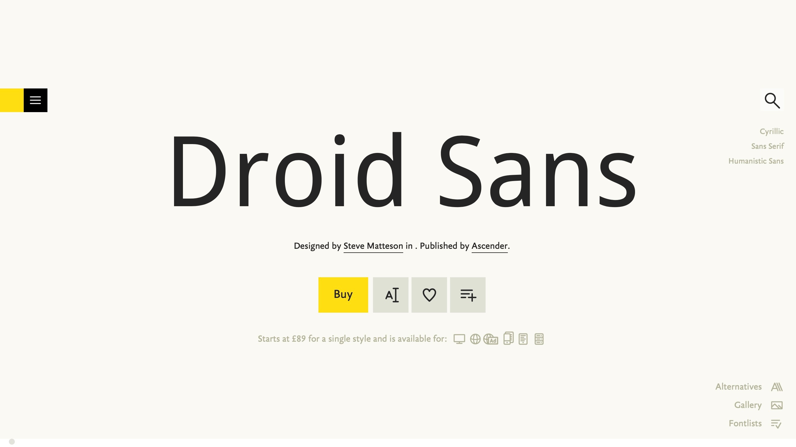 Droid Sans