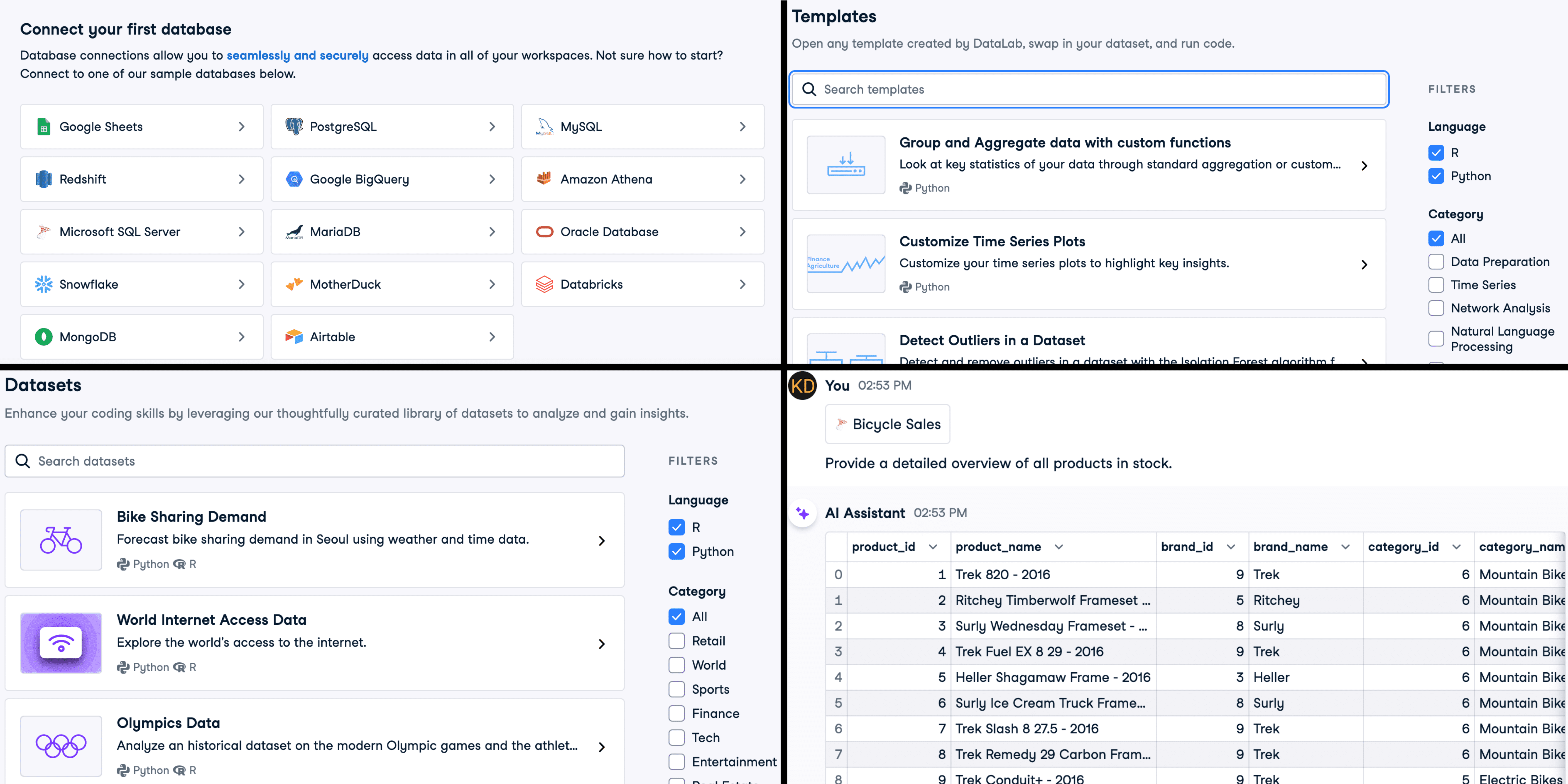 DataCamp DataLab