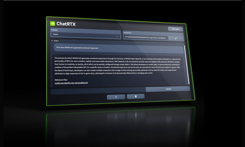 Nvidia’s ChatRTX chatbot receives major update — better photo search, AI speech recognition, and more LLM options Nvidia’s ChatRTX chatbot receives major update — better photo search, AI speech recognition, and more LLM options