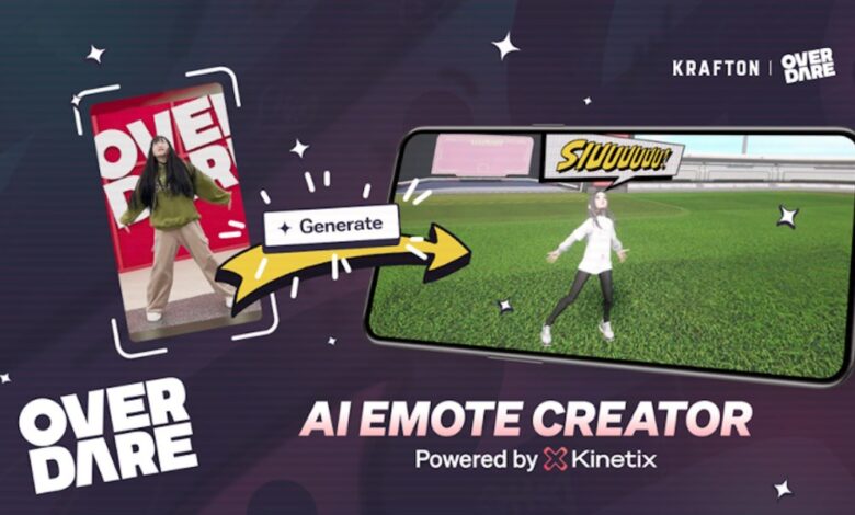 KINETIX AND OVERDARE PUT GENERATIVE AI INTO THE HANDS OF GAMERS FOR THE FIRST TIME KINETIX AND OVERDARE PUT GENERATIVE AI INTO THE HANDS OF GAMERS FOR THE FIRST TIME