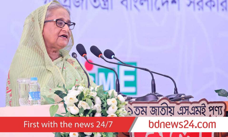 Hasina urges youth to opt for entrepreneurship Hasina urges youth to opt for entrepreneurship