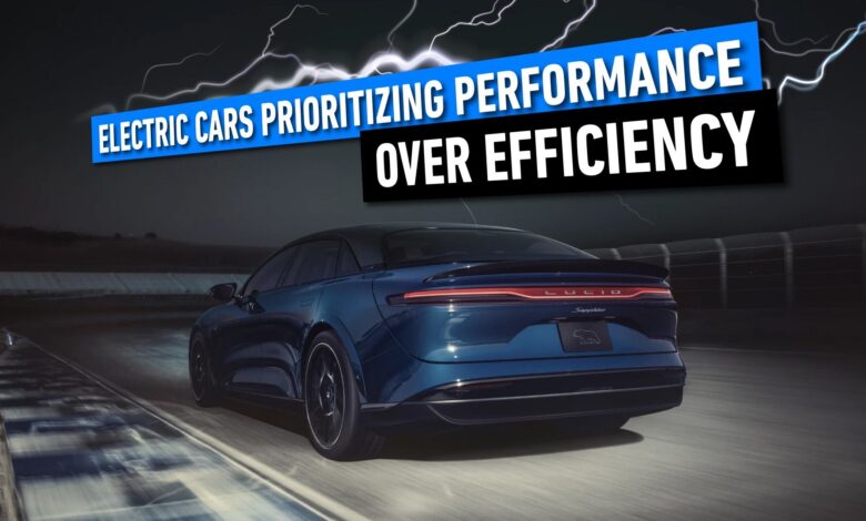 10 Electric Cars That Prioritize Performance Over Efficiency, Ranked By Horsepower 10 Electric Cars That Prioritize Performance Over Efficiency, Ranked By Horsepower