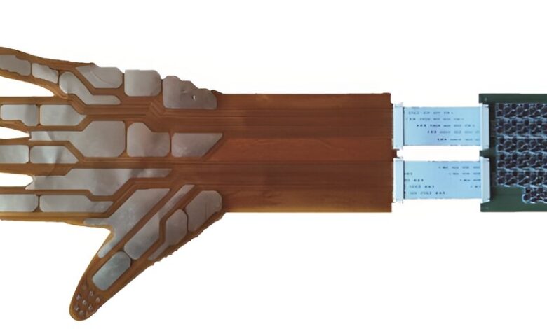 Robots’ sense of touch could be as fast as humans Robots’ sense of touch could be as fast as humans