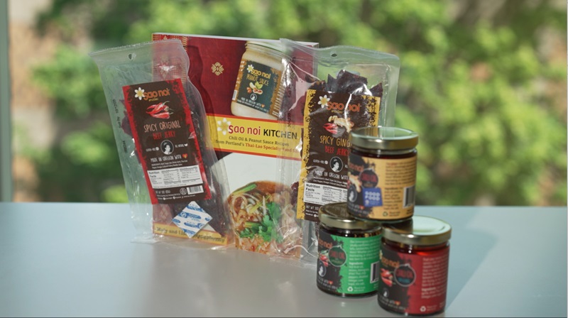 Sisters Maly Douangphoumy and Lisa Douangphoumy share their Laotian culture through their products, Sao Noi, available at stores including New Seasons, May 27, 2024 (KOIN)