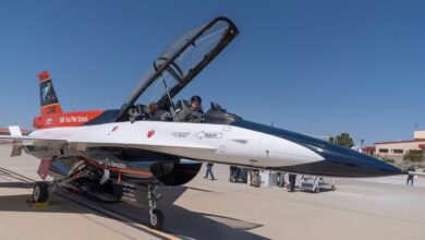 AI-controlled F-16 takes US Air Force leader for high-speed ride – as he backs tech to launch weapons | US News