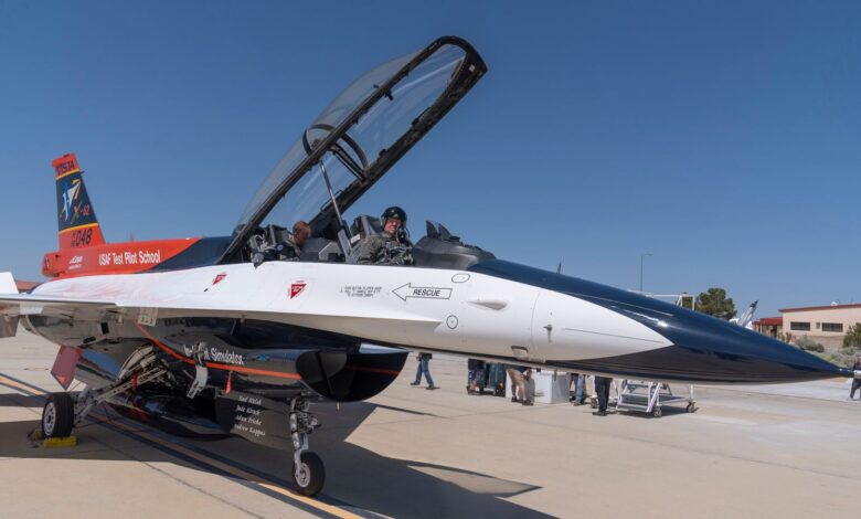AI-controlled F-16 takes US Air Force leader for high-speed ride – as he backs tech to launch weapons | US News AI-controlled F-16 takes US Air Force leader for high-speed ride – as he backs tech to launch weapons | US News