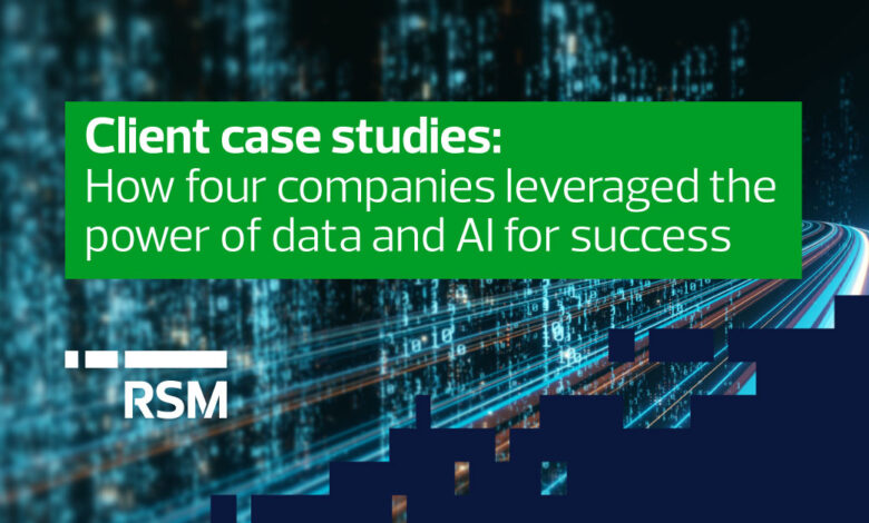 Generating value from data analytics and artificial intelligence Generating value from data analytics and artificial intelligence