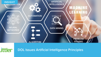 DOL Issues Artificial Intelligence Principles