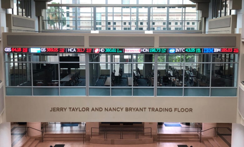 College of Business and Entrepreneurship Features New Trading Floor – Newsroom College of Business and Entrepreneurship Features New Trading Floor – Newsroom