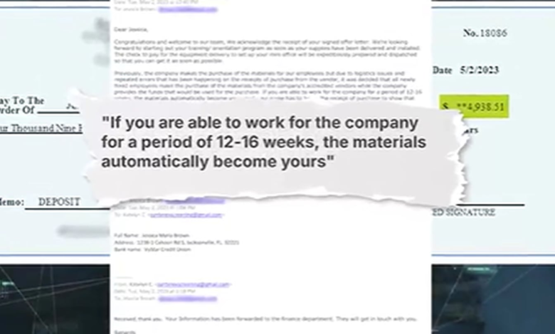Artificial Intelligence work-from-home job scams targeting victims – WSB Atlanta