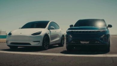 Tesla Model Y Performance stands against Jeep Wagoneer S EV in new ad