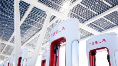 Tesla pause sparks EV charging rivals in B federal buildout