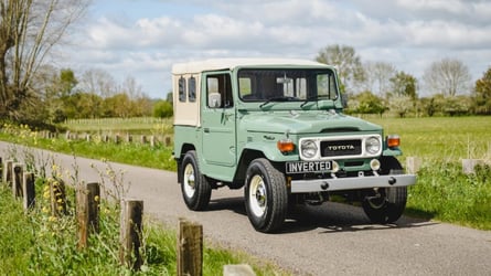 Toyota Land Cruiser FJ-40 EV Conversion by Inverted