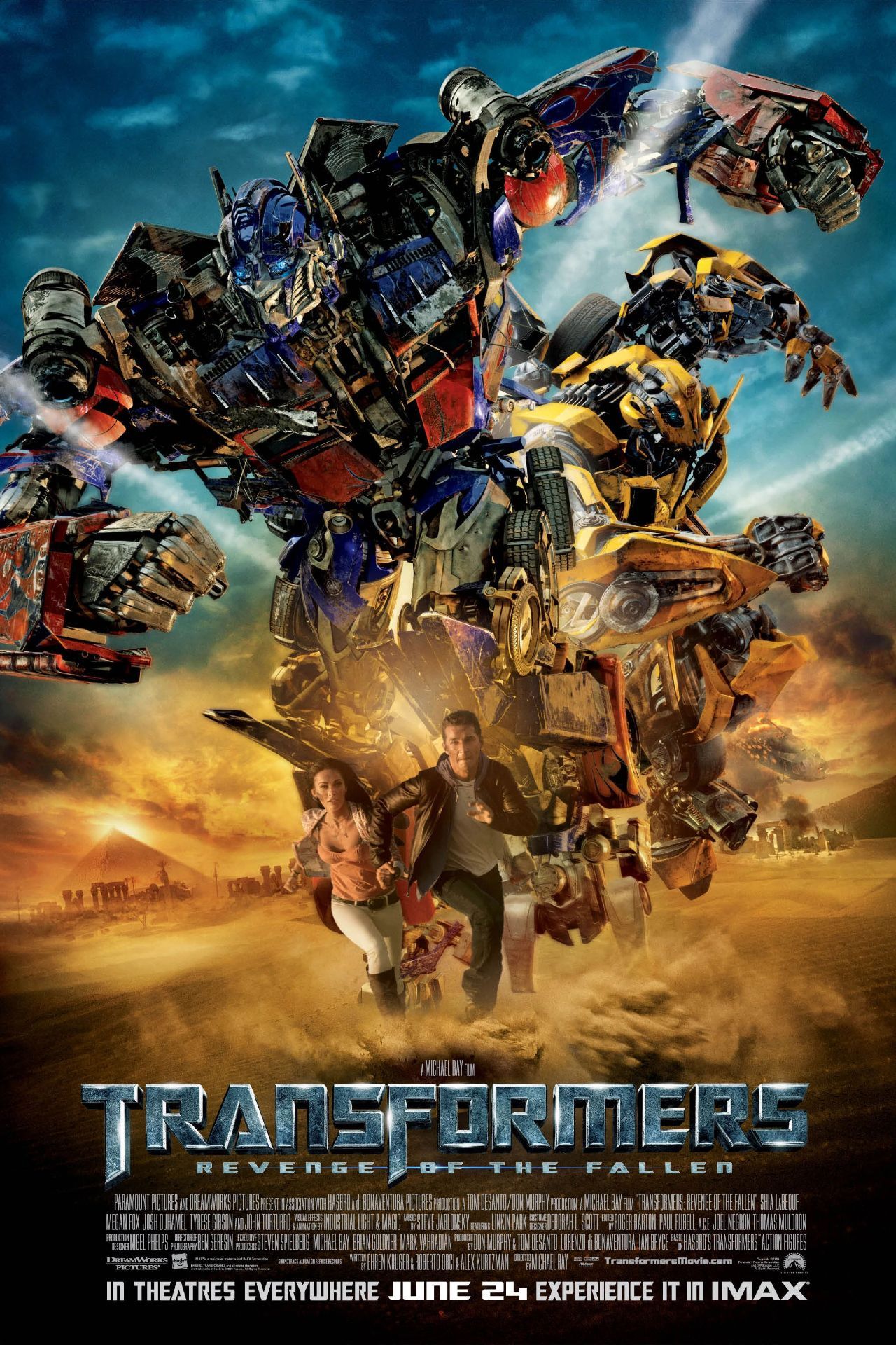 Transformers Revenge of the Fallen Movie Poster