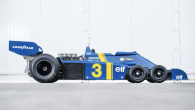 Wild Six-Wheel Tyrrell P34 Formula 1 Race Car up for Auction